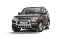 Orurowanie przednie z grillem - Mitsubishi Pajero (2007 - 2015 -)