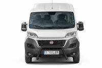 Pare-buffle sans barre transversale NOIR - Fiat Ducato Camper (2006 - 2014 - 2016 -)