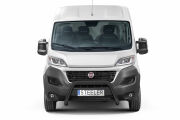 Orurowanie przednie bez poprzeczki CZARNE - Fiat Ducato Camper (2006 - 2014 - 2016 -)