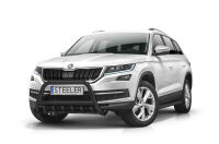 Pare-buffle avant avec grill NOIR - Skoda Kodiaq (2016 - 2021)