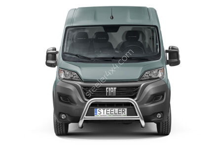 Pare-buffle avant avec barre transerversale - Citroen Jumper / Fiat Ducato / Peugeot Boxer (2006 - 2024)