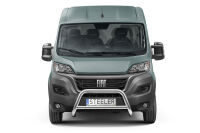 кенгурин с защитной пластиной - Citroen Jumper / Fiat Ducato / Peugeot Boxer (2006 - 2024)