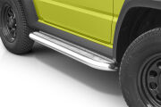 пороги из нержавеющей стали с рефленой поверхностью - Suzuki Jimny (2020 -)