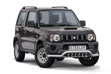 нижний передний бампер с защитой типа А - Suzuki Jimny (2012 - 2018)