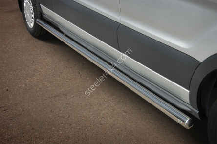 Stainless steel side bars - Ford Transit (2014 - 2019)