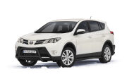 Frontschutzbügel mit Querstrebe SCHWARZ - Toyota RAV4 (2013 - 2016)