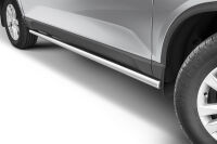 Stainless steel side bars - SsangYong Musso (2018 - 2021 -)