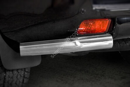 нижний задний бампер (боковая защита) - Toyota Land Cruiser 150 (2010 - 2013)