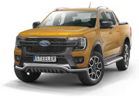 Front cintres pare-buffle avec plaque de protection - Ford Ranger (2023 -)