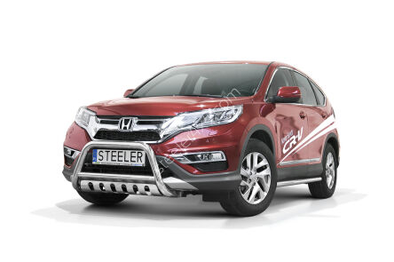 Frontschutzbügel mit Blech - Honda CRV (2012 - 2016 -)