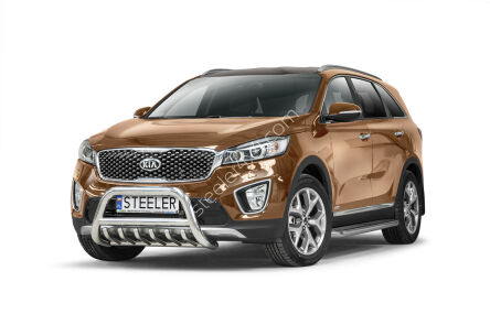 кенгурин с защитой передней оси типа А - KIA Sorento (2015 - 2018)