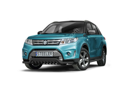 Orurowanie rozłożyste z blachą CZARNE - Suzuki Vitara (2015 - 2018)