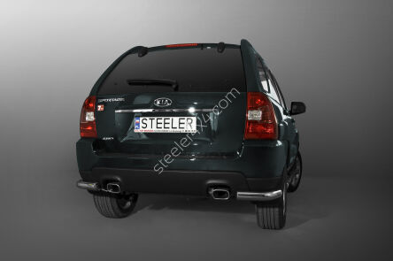 Rear corner protection - KIA Sportage (2006 - 2010)