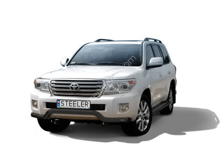 Frontschutzbügel SCHWARZ - Toyota Land Cruiser V8 (2012 - 2016)