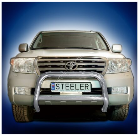 Pare-buffle avant avec barre transerversale - Toyota Land Cruiser V8 (2007 - 2012)