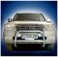 кенгурин с защитной пластиной - Toyota Land Cruiser V8 (2007 - 2012)