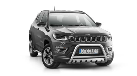 Orurowanie przednie z blachą - Jeep Compass (2017 - 2021)