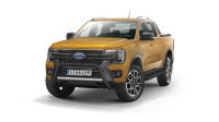 Orurowanie przednie bez poprzeczki CZARNE - Ford Ranger (2023 -)