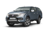 Orurowanie przednie bez poprzeczki CZARNE - Fiat Fullback (2015 -)