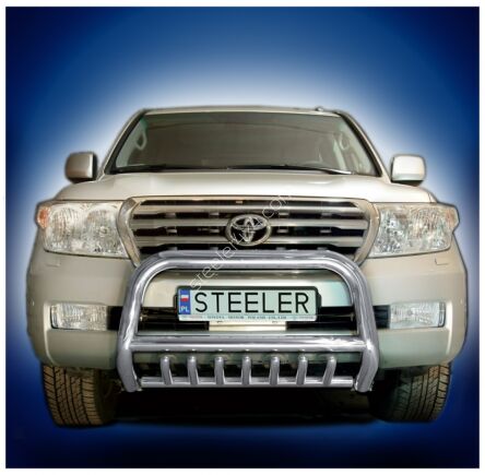 Orurowanie przednie z grillem - Toyota Land Cruiser V8 (2007 - 2012)