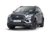 Front cintres pare-buffle avec plaque de protection NOIR - Ford Kuga (2017 - 2019)