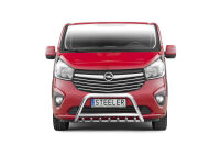 Orurowanie przednie z grillem - Opel Vivaro (2014 - 2019)