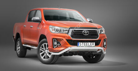 нижний передний бампер - Toyota Hilux (2018 - 2021)