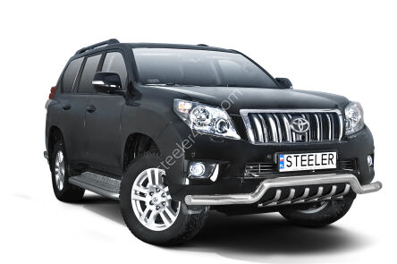 нижний передний бампер с защитой типа А - Toyota Land Cruiser 150 (2010 - 2013)