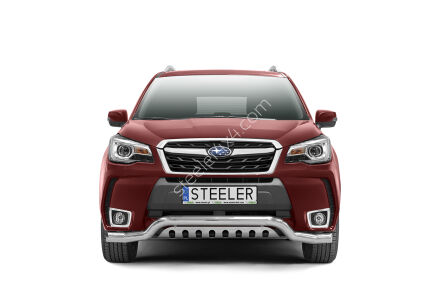 Front cintres pare-buffle avec plaque de protection - Subaru Forester (2013 - 2019)