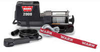 Electric winch - WARN 2000 DC 12V (rated line pull: 907 kg)