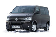 Pare-buffle sans barre transversale NOIR - Volkswagen T5 (2003 - 2015)