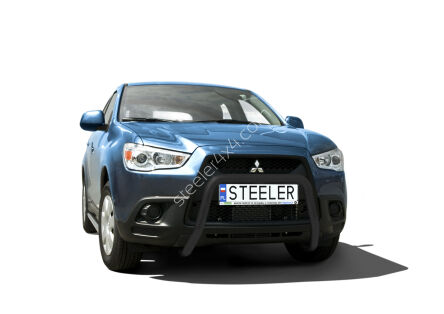 Pare-buffle sans barre transversale NOIR - Mitsubishi ASX (2010 - 2012)