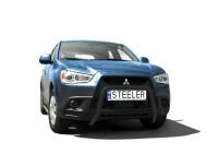 Pare-buffle sans barre transversale NOIR - Mitsubishi ASX (2010 - 2012)