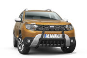 EC "A" bar with cross bar and axle-bar BLACK - Dacia Duster (2018 - 2023)