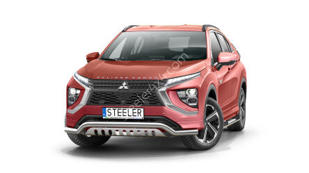 Front cintres pare-buffle avec plaque de protection - Mitsubishi Eclipse Cross (2020 -)