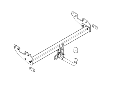 Detachable Towbar - Toyota Hilux (2016 -)