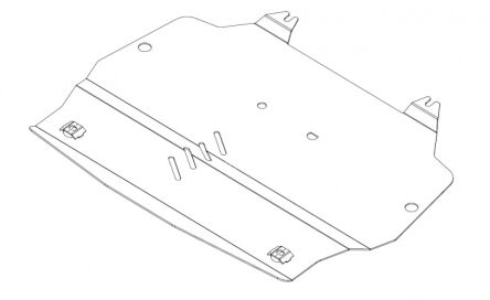 Protection carter moteur et boite de vitesse - acier - Honda CRV (2012 -)