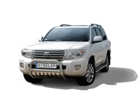 Frontschutzbügel mit Blech - Toyota Land Cruiser V8 (2012 - 2016)