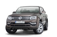 EC Low spoiler bar with axle-plate BLACK - Volkswagen Amarok V6 (2016 - 2022)