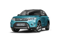 Orurowanie przednie z poprzeczką CZARNE - Suzuki Vitara (2015 - 2018)