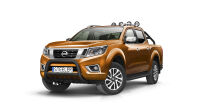 Frontschutzbügel mit Grill SCHWARZ - Nissan Navara (2015 -)