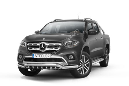 Low spoiler bar with axle-bar - Mercedes-Benz X-Class (2017 -)