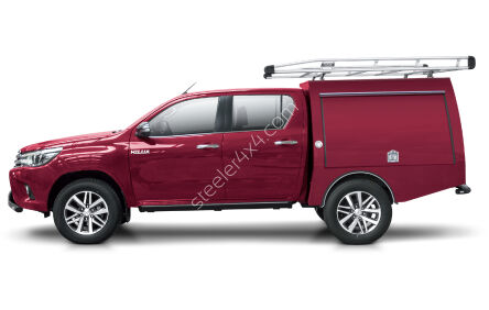 Specjalistyczna zabudowa kontenerowa - wersja standard - Toyota Hilux podwójna kabina (2015 -)