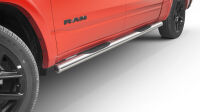 Stainless steel side bars with plastic steps - RAM 1500 (2019 -)
