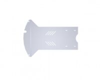 Anti-theft catalytic converter protection guard - aluminum - Toyota Corolla (2019 -)