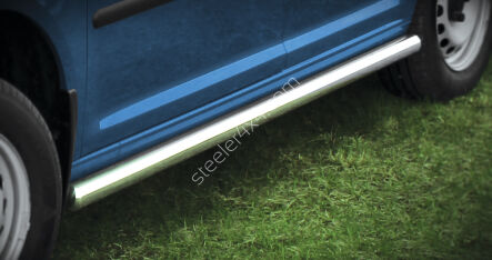 Stainless steel side bars - Volkswagen Caddy (2010 - 2020)