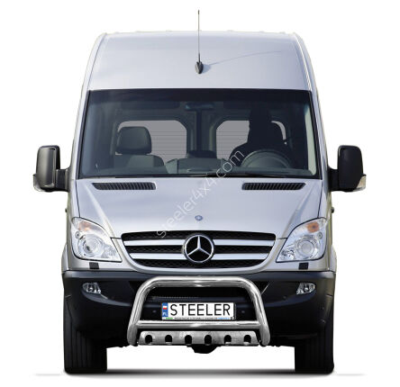 Frontschutzbügel mit Blech - Mercedes-Benz Sprinter (2006 - 2014 - 2018)