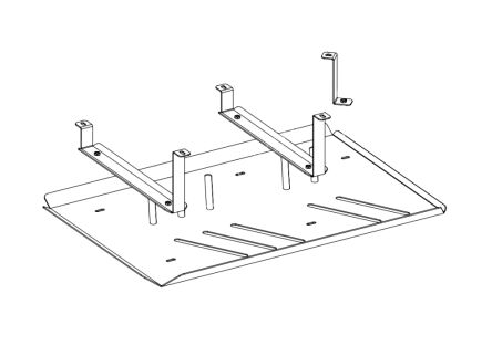 Osłona zbiornika paliwa - aluminiowa - MAN TGE (2022 -)