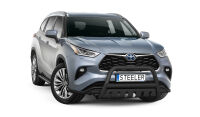 Frontschutzbügel mit Blech SCHWARZ - Toyota Highlander (2021 -)