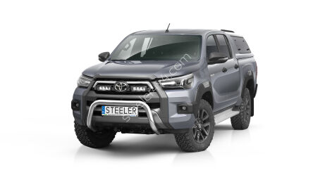 Orurowanie przednie bez poprzeczki - Toyota Hilux Invincible (2021 -)